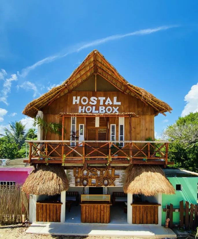 Hostal Holbox Bagian luar foto