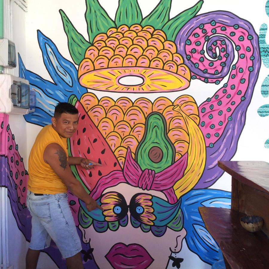 Hostal Holbox Bagian luar foto